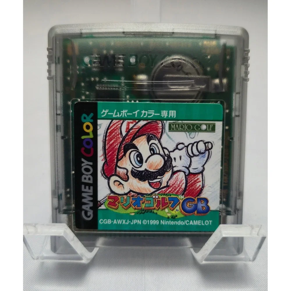 Mario Golf Japanese IMPORT (GBC) - 12 Stamp -‎ Game Boy Color - Authentic/Tested